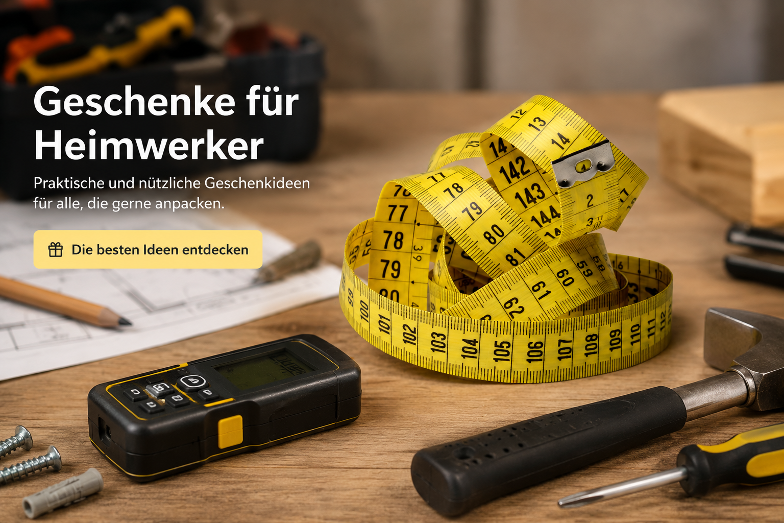 Messgerät als Geschenk für Heimwerker